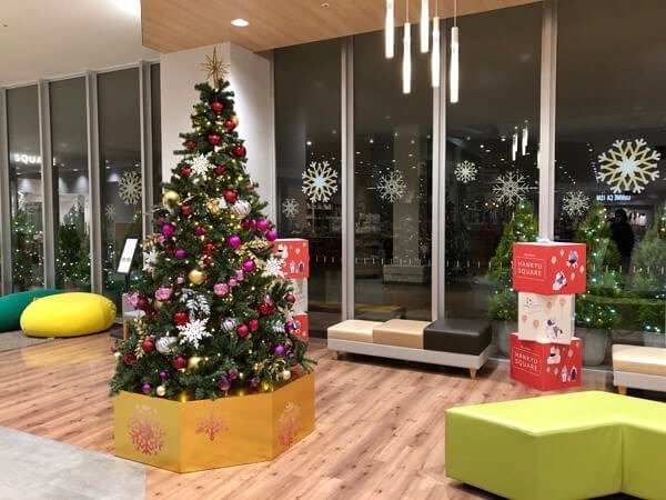 洛北彩り豊かなクリスマス装飾