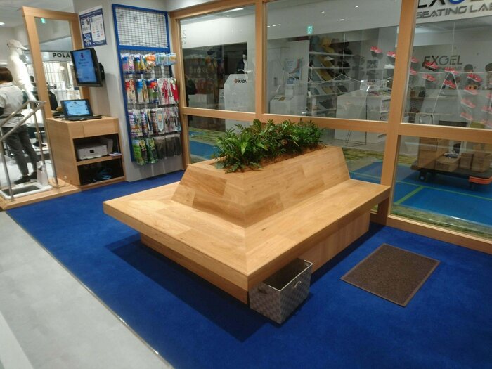 大阪市内 インドアグリーン装飾スタイリッシュなインテリアグリーン3