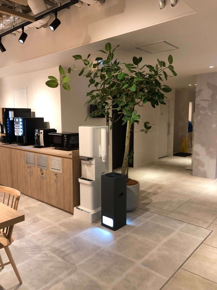 大阪市内オフィス フェイクグリーン6