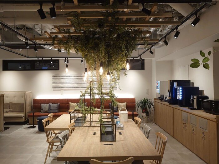 大阪市内オフィス フェイクグリーン8