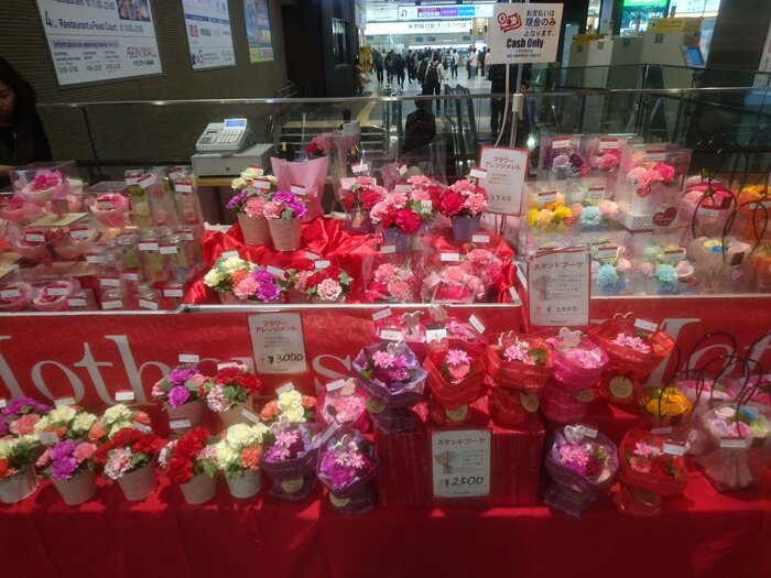 母の日催事販売1