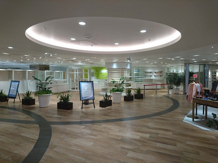 大阪市内 空きテナントスペース 修景後