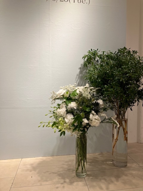 大阪市内　百貨店　生花装飾